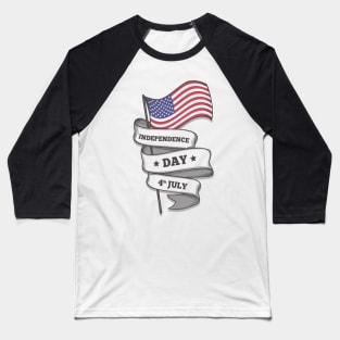 Independence Day Baseball T-Shirt